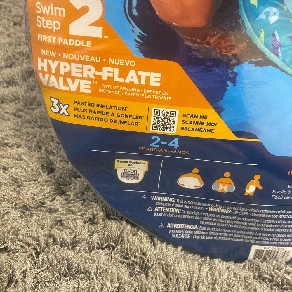 Toddler Spring Float - Blue - Picture 3 of 6